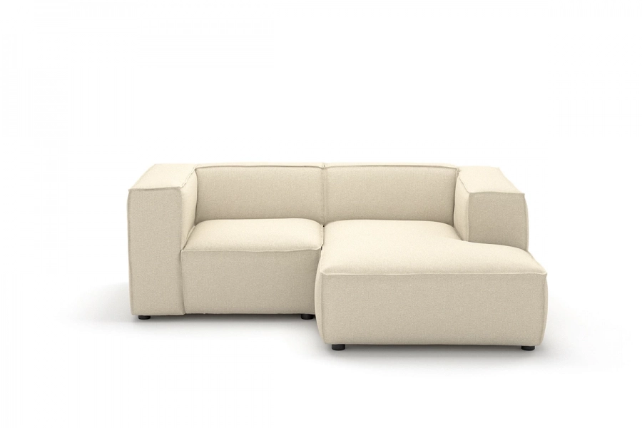 Model MODULARIS WB (wysoki bok) - Modularis WB sofa 1,5 osobowa + longchair prawy